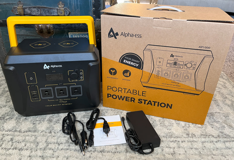 AlphaESS Portable Power Station AP1000 Review – Many Power, Much Ports