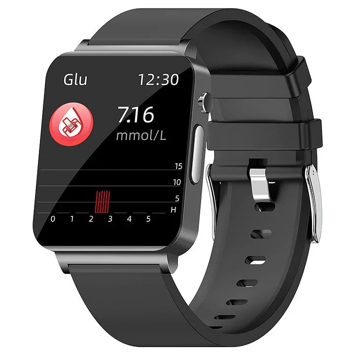 The Suga Pro | Blood Glucose Monitoring Smartwatch, Smart Watch for Non-Invasive Blood Glucose Testing, Stylish Smart Watch with Blood Oxygen Tracking