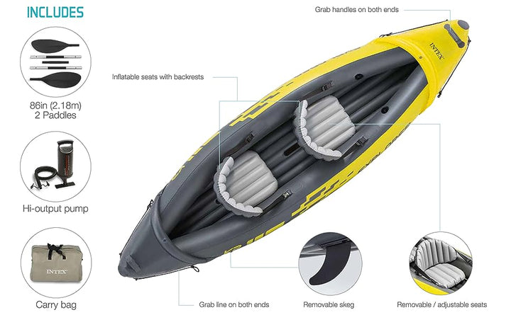 INTEX Explorer K2 Inflatable Kayak