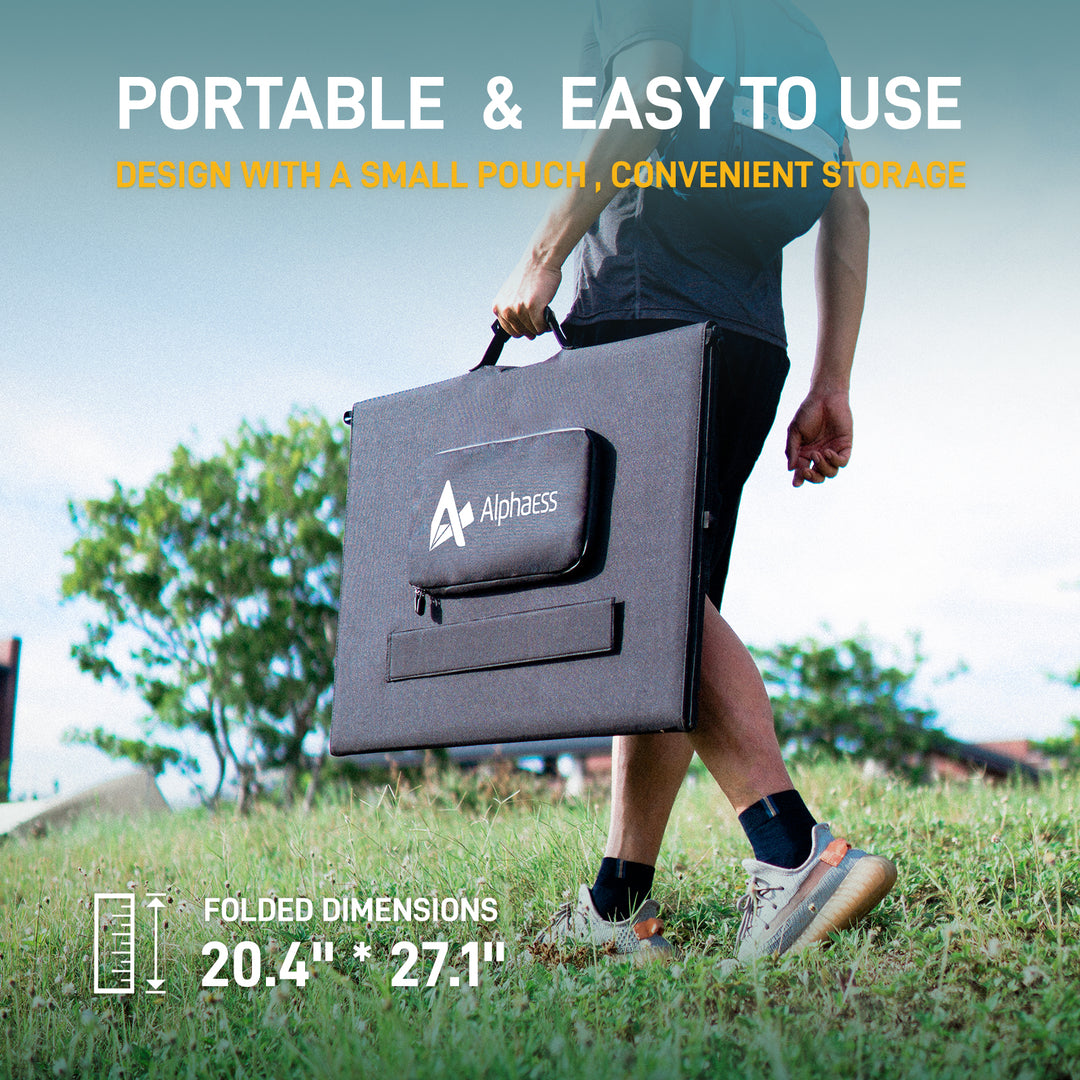 AlphaESS Portable Solar Panel 200Watt portable & easy to use