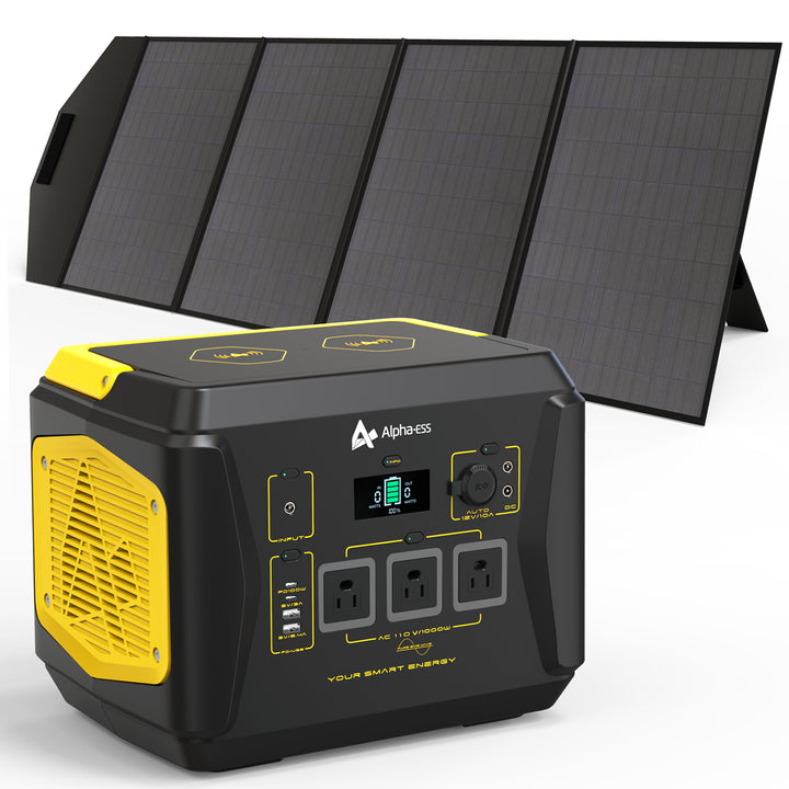 AlphaESS Solar Generator Bundle BlackBee 1000 & Solar Panel 200W