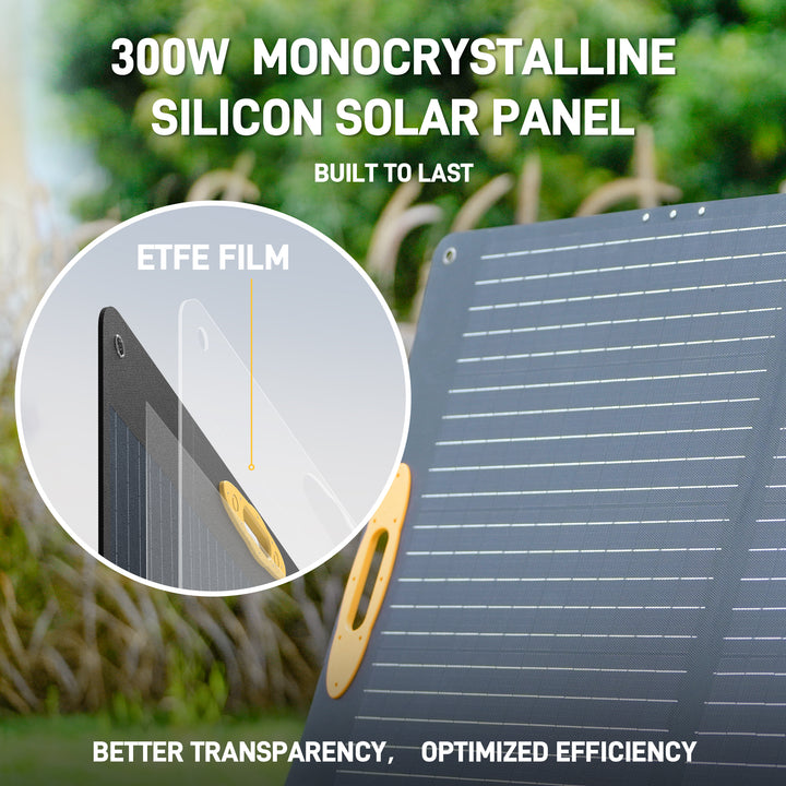 AlphaESS Portable Solar Panel 300Watt monocrystalline silicon solar panel