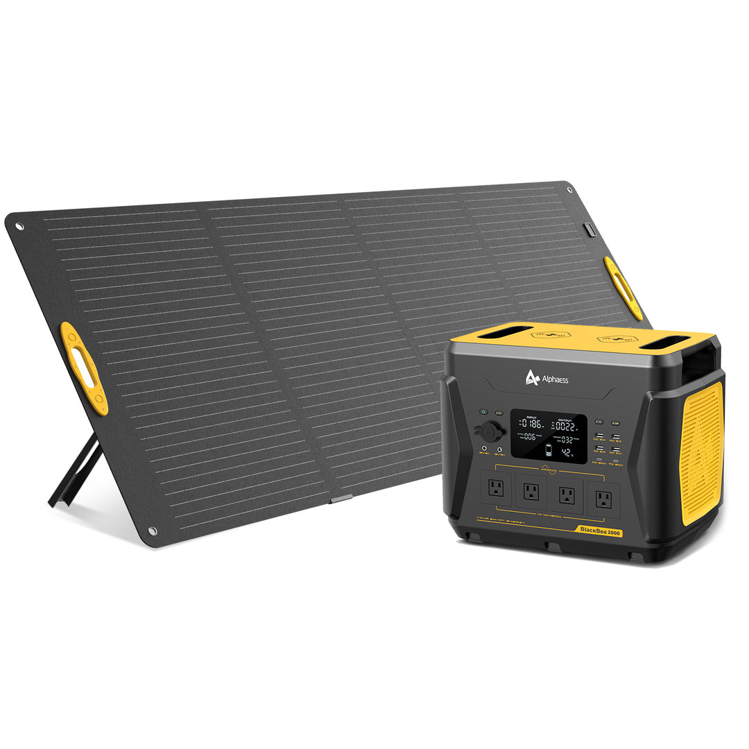 AlphaESS Solar Generator Bundle BlackBee 2000 & Solar Panel 300W